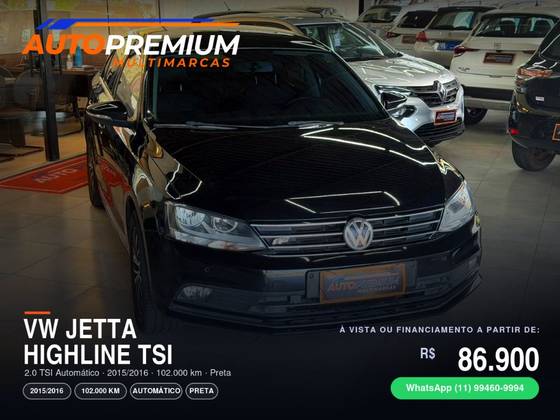 VOLKSWAGEN JETTA 2.0 TSI HIGHLINE 211CV GASOLINA 4P TIPTRONIC VOLKSWAGEN JETTA 2.0 TSI HIGHLINE 211CV GASOLINA 4P TIPTRONIC